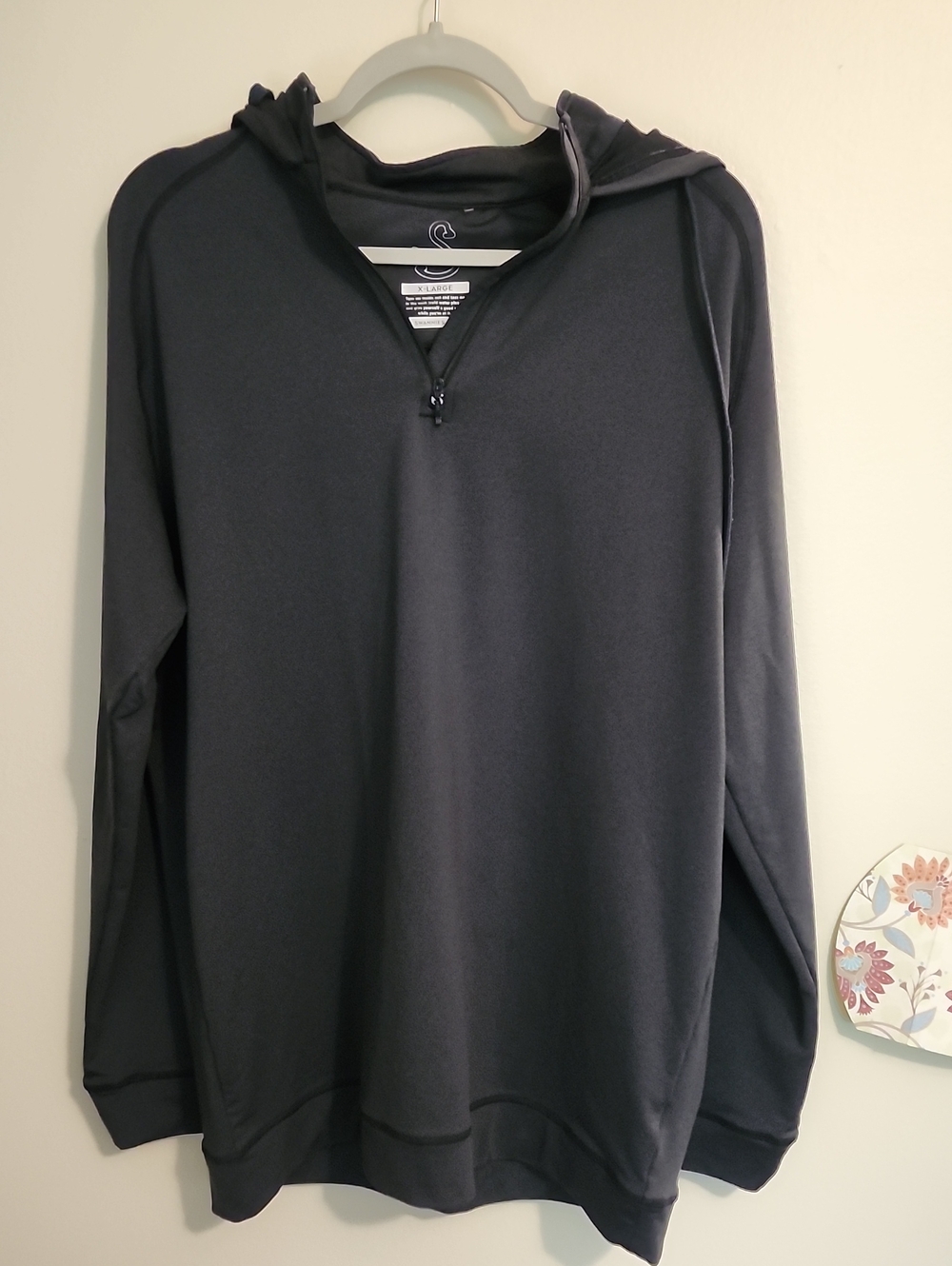 Swannies Vandyke Hooded Pullover Half-Zip Sweatshirt